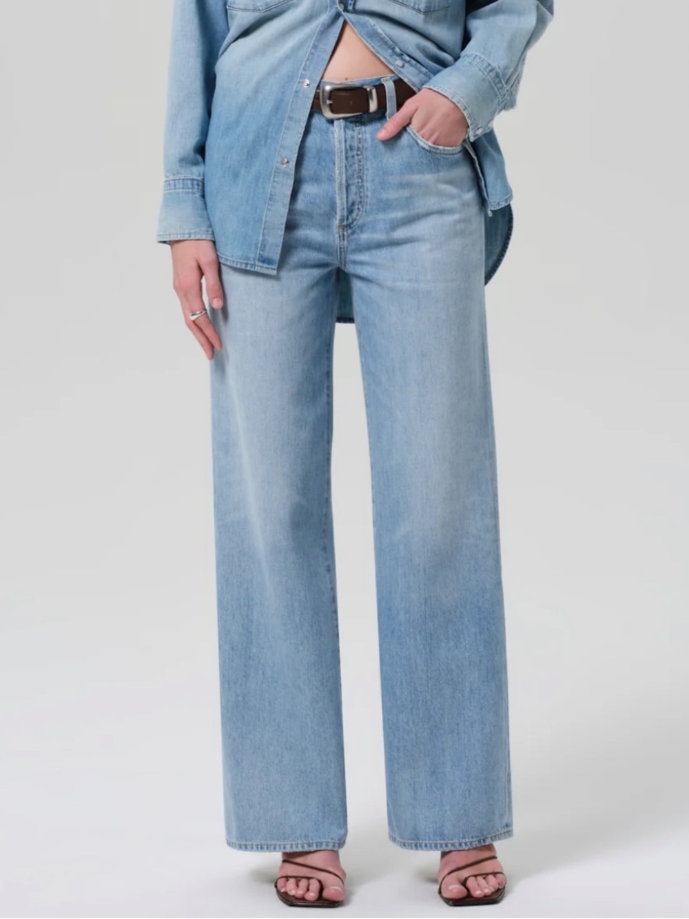 NWOT Citizens of Humanity Annina Straight Leg 33” inseam Jeans